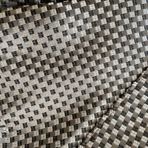 Jones of New York Collection VTG Jacket - metallic taupe/black/cream - size 10 - Picture 7 of 8